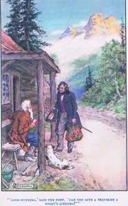 グレートストーンフェイス、「モダンストーリーズ」のイラスト 作： Charles Edmund Brock